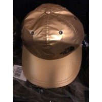 Supreme X North Face metallic gold 6panel hat SS18 with bag/Box logo sticker  eb-42321210